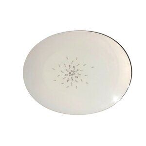 Vintage Petite bouquel  China Oval Serving Platter